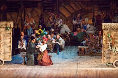 Odessa akademik Rusça Dr sahnede müzik 