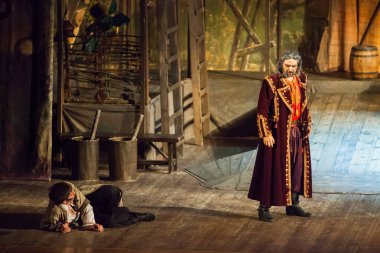 Odessa akademik Rusça Dr sahnede müzik 