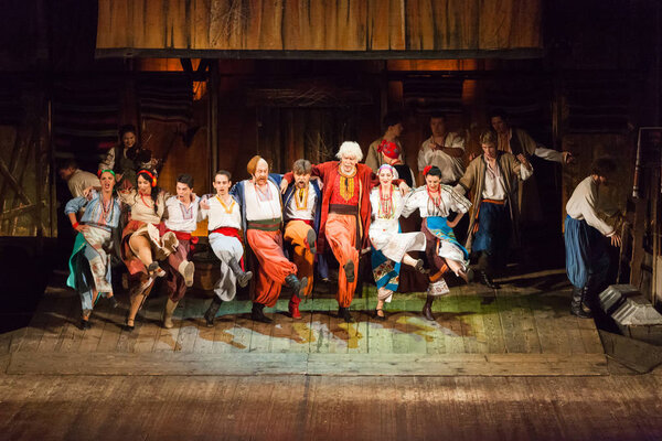 Мюзикл "Вий" на сцене Одесского академического русского доктора
