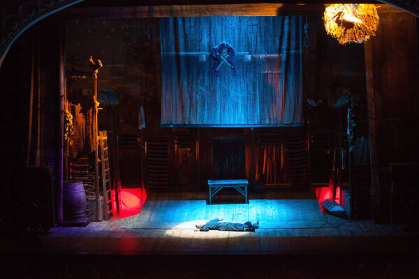 The musical "Viy" on the stage of the Odessa Academic Russian Dr