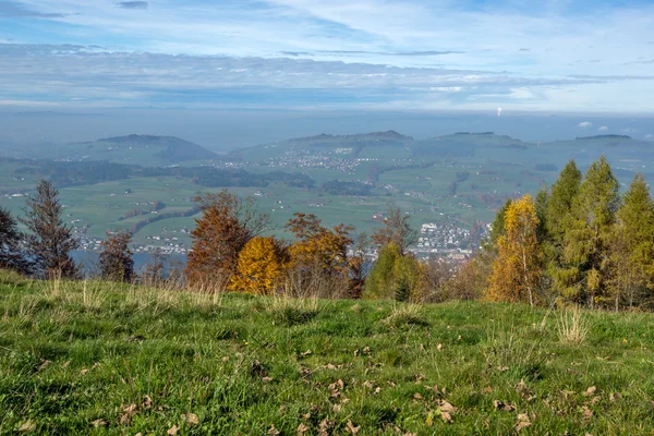 Panorama incredibile del lago di Lucerna, Alpi , — Foto Stock