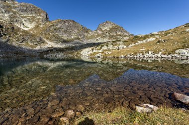 Elenski göl altında Malyovitsa tepe, Rila Dağı