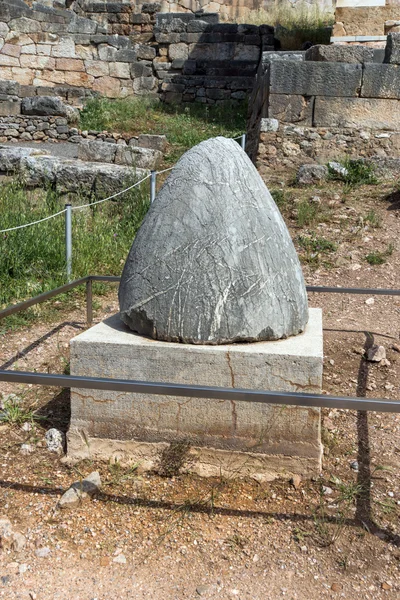 Ruines du site archéologique grec antique de Delphes , — Photo
