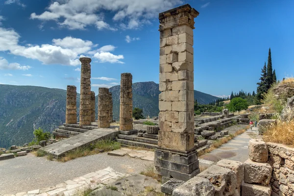Atenea Pronaia Santuario en Delphi — Foto de Stock