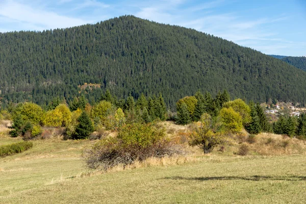 Increíble paisaje otoñal cerca del pueblo de Gela, montañas Rhodope — Foto de Stock
