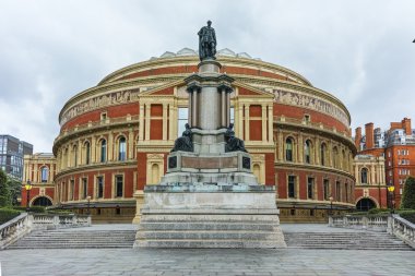 Panoramik manzaralı Royal Albert Hall, Londra