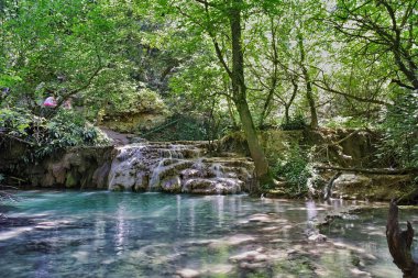 Krushuna şelaleler, şaşırtıcı görünümü Lovech şehir yakınındaki