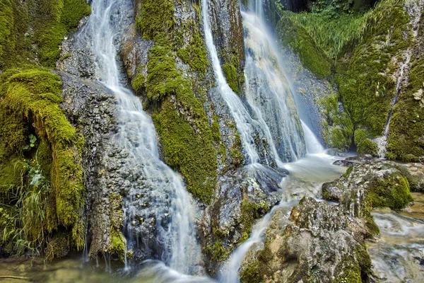 Krushuna şelaleler, temiz suların Lovech şehir yakınındaki