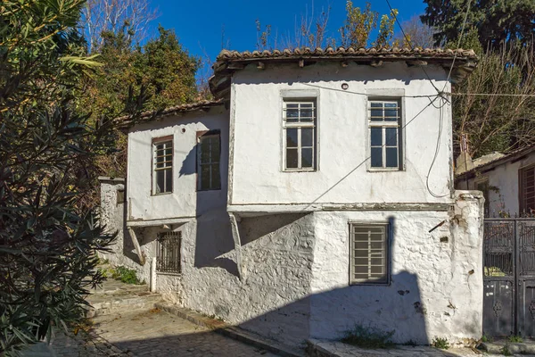 Typický dům ve starém městě Xanthi, Východní Makedonie a Thrákie — Stock fotografie