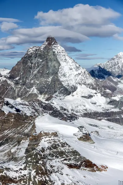 Mount Matterhorn, Alpler görünümünü kapat — Stok fotoğraf