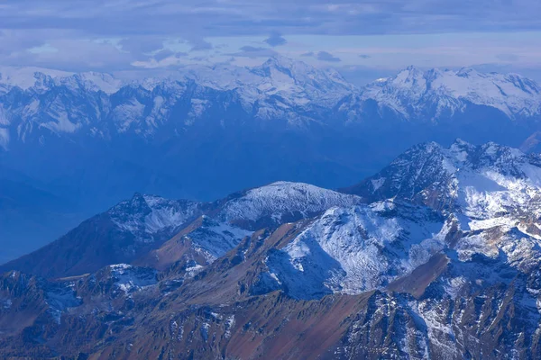 从马特宏峰冰川天堂瑞士阿尔卑斯山全景 — 图库照片