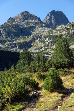 Manzara ile Malyovitsa tepe, Rila Dağı,
