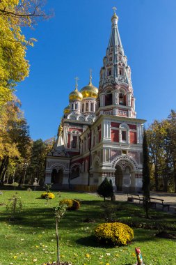 Rus Kilisesi (manastır doğuş) kasabasında Shipka, Bulgaristan