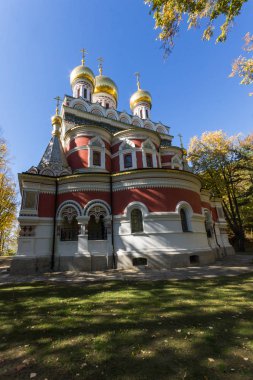 Rus Kilisesi (manastır doğuş) kasabasında Shipka, Bulgaristan