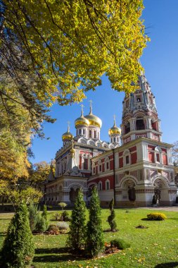 Rus Kilisesi (manastır doğuş) kasabasında Shipka, Bulgaristan