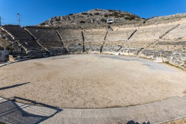 Philippi, Doğu Makedonya ve Trakya arkeolojik alanda antik tiyatro kalıntıları