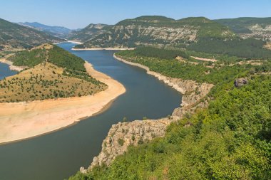 Arda Nehri Menderes ve Kırcaali rezervuar Panoraması