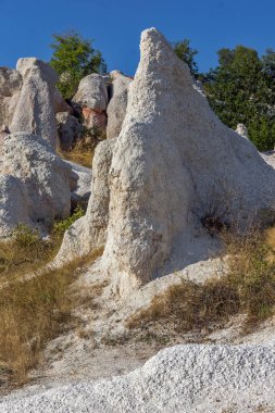 Kırcaali şehri yakınlarında kaya fenomen taş düğün,