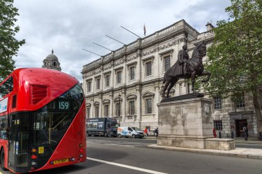 Londra, İngiltere - 16 Haziran 2016: Whitehall Street, Londra, İngiltere