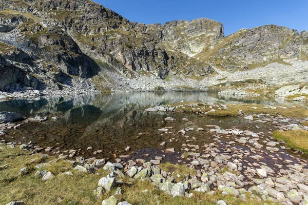 Paesaggio incredibile dei laghi Elenski, montagna di Rila — Foto Stock