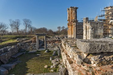Antik Philippi, Doğu Makedonya ve Trakya arkeolojik alanda Bazilikası