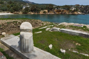 Aliki, Thassos Adası, Sit Alanı sütununda Doğu Makedonya ve Trakya
