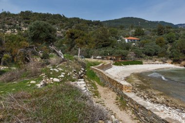 Aliki, Thassos Adası, arkeolojik kalıntıları Doğu Makedonya ve Trakya