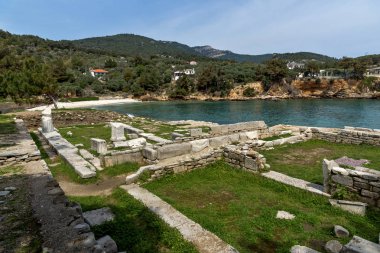 Aliki, Thassos Adası, arkeolojik kalıntıları Doğu Makedonya ve Trakya