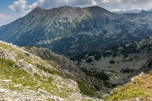 View From Banderitsa pass to Todorka peak,  Pirin Mountain — Stock Photo, Image