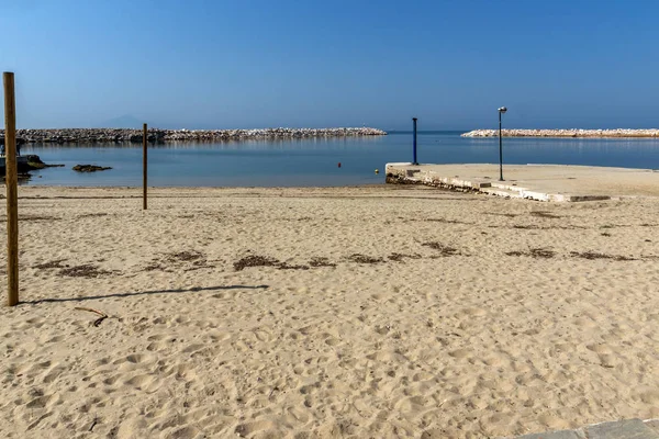 Vista panorámica de la playa de Limenaria, la isla de Tasos, Macedonia Oriental y Tracia —  Fotos de Stock