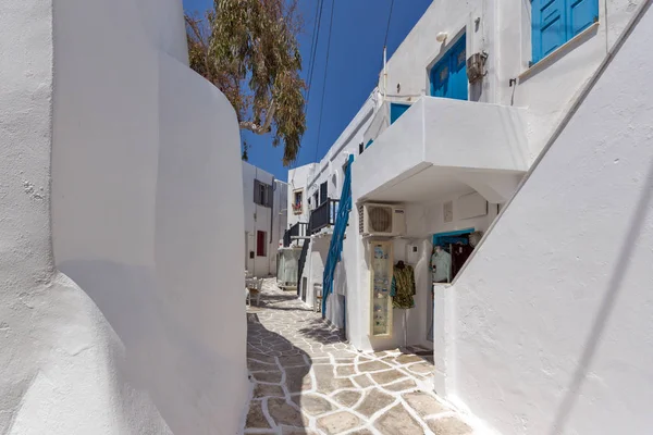 Gamla Vita huset i Naoussa stad, ön Paros, Cykladerna — Stockfoto