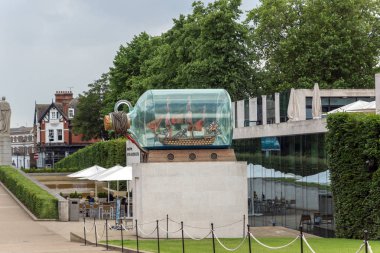 Londra - 17 Haziran 2016: Greenwich Ulusal Denizcilik Müzesi