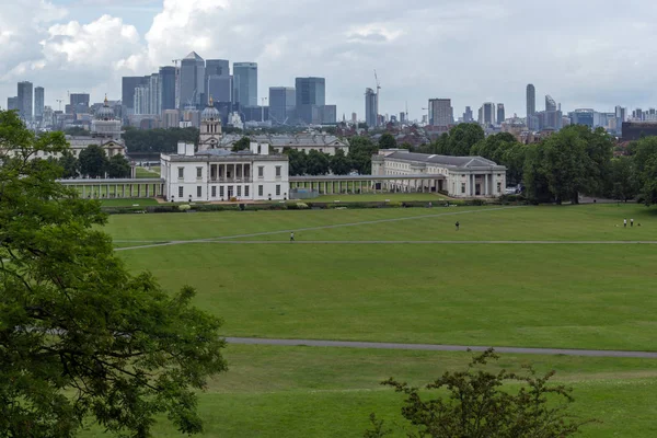 Londra, İngiltere - 17 Haziran 2016: Panorama Greenwich, Londra dan şaşırtıcı — Stok fotoğraf