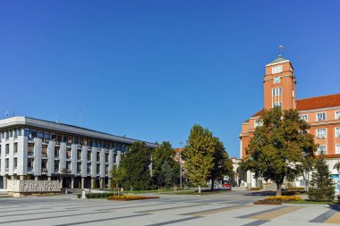 Eski bina Belediye Binası Pleven şehrini Merkezi