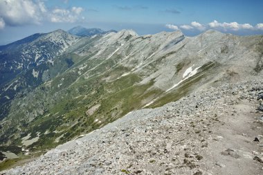 Şaşırtıcı Vihren en yüksek tepeye kadar Koncheto ve Banski Suhodol manzara