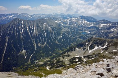 Vihren tepe, Pirin Dağı üzerinden şaşırtıcı panorama