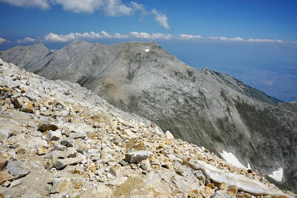 Kutelo peak and koncheto view from Vihren,  Pirin Mountain — Stock Photo, Image