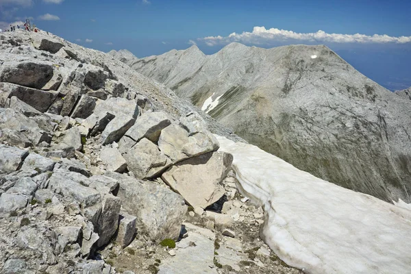 Landscape to Kutelo peak and koncheto from Vihren, Pirin Mountain — Stock Photo, Image