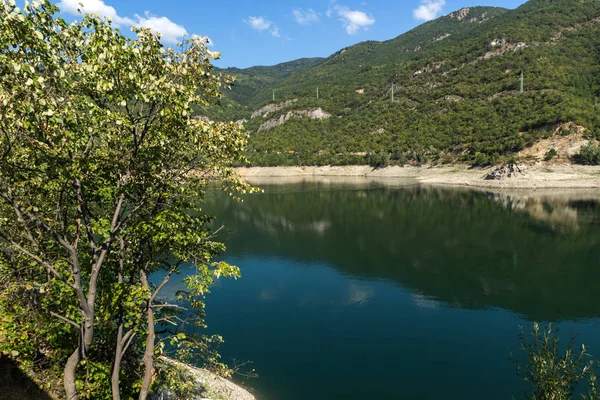 Diga del Vacha (Antonivanovtsy) serbatoio, Rodopi — Foto Stock