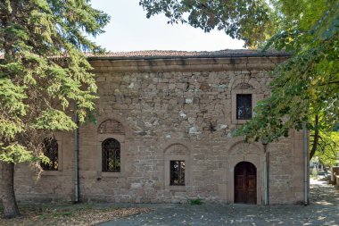 Perushtitsa, Bulgaristan - 4 Eylül 2016: Kilisesi anıt St. Archangel Michael, Perushtitsa