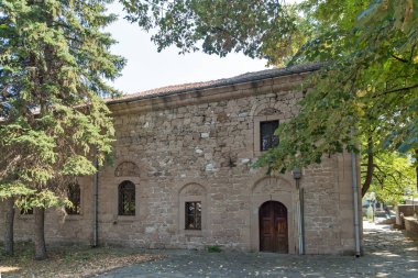 Perushtitsa, Bulgaristan - 4 Eylül 2016: Kilisesi anıt St. Archangel Michael, Perushtitsa