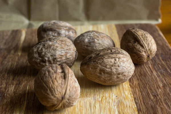 Composición con nueces —  Fotos de Stock