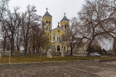 Rakovski, Bulgaristan - 31 Aralık 2016: Roma Katolik Kilisesi İsa en kutsal kalp Rakovski kasaba