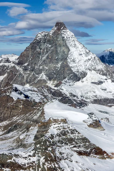 Mount Matterhorn, Valais Canton, Alpleri Panoraması — Stok fotoğraf