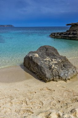Pesada Beach, Kefalonia, Ionian Islands şaşırtıcı panorama