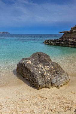 Panoramik Pessada plaj Kefalonia, Ionian Islands