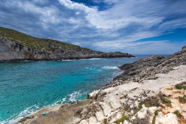 Zakynthos Adası'nda şaşırtıcı Panorama Limnionas plaj koy
