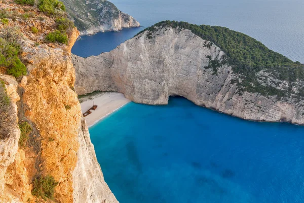 Panoramik Navagio batık Beach, Zakynthos