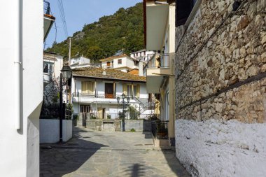 Eski ev köy Panagia içinde Thassos Adası, Doğu Makedonya ve Trakya