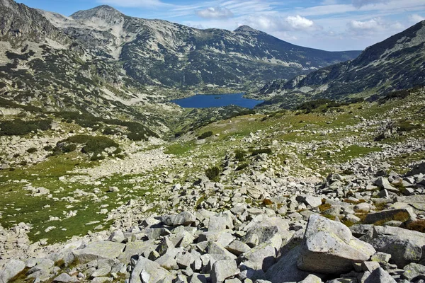 Panoramatický pohled kolem Popovo jezera, pohoří Pirin — Stock fotografie